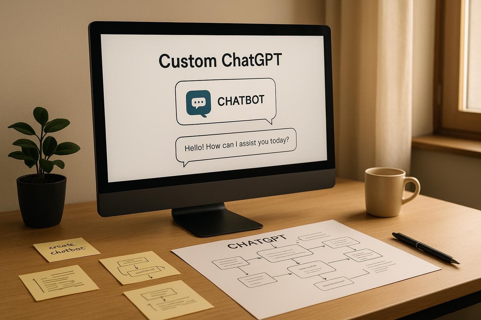 how to create a custom chat gpt