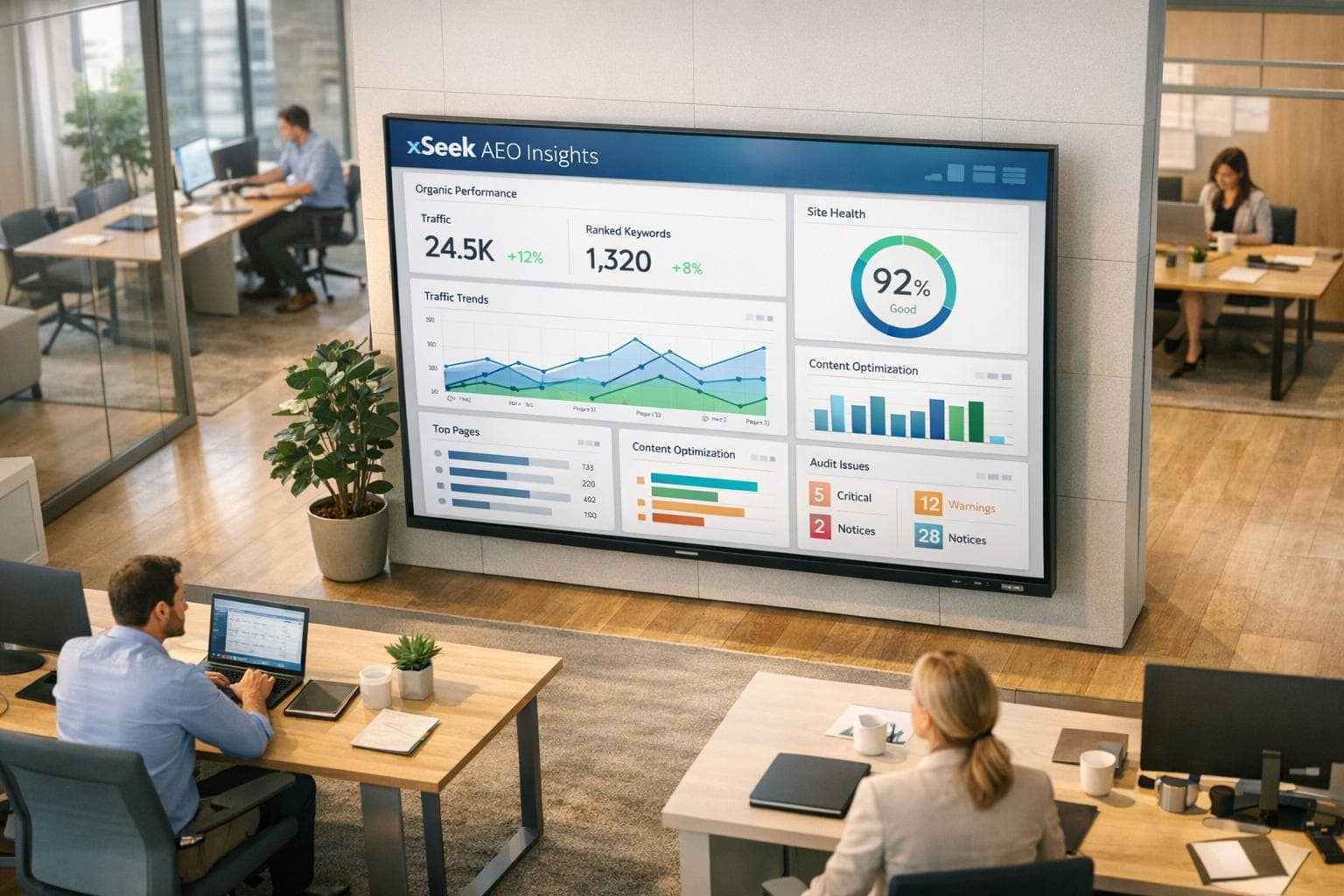 xSeek Product Tour: Improve AEO Insights