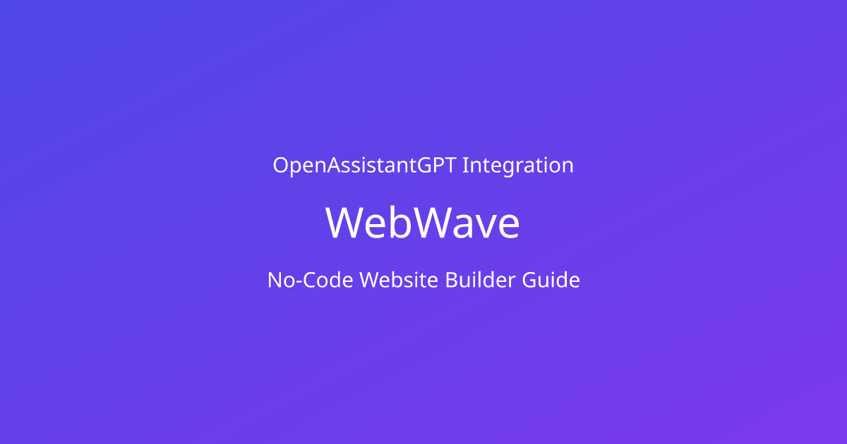 Best Free AI Chatbot to Integrate in WebWave with No Code